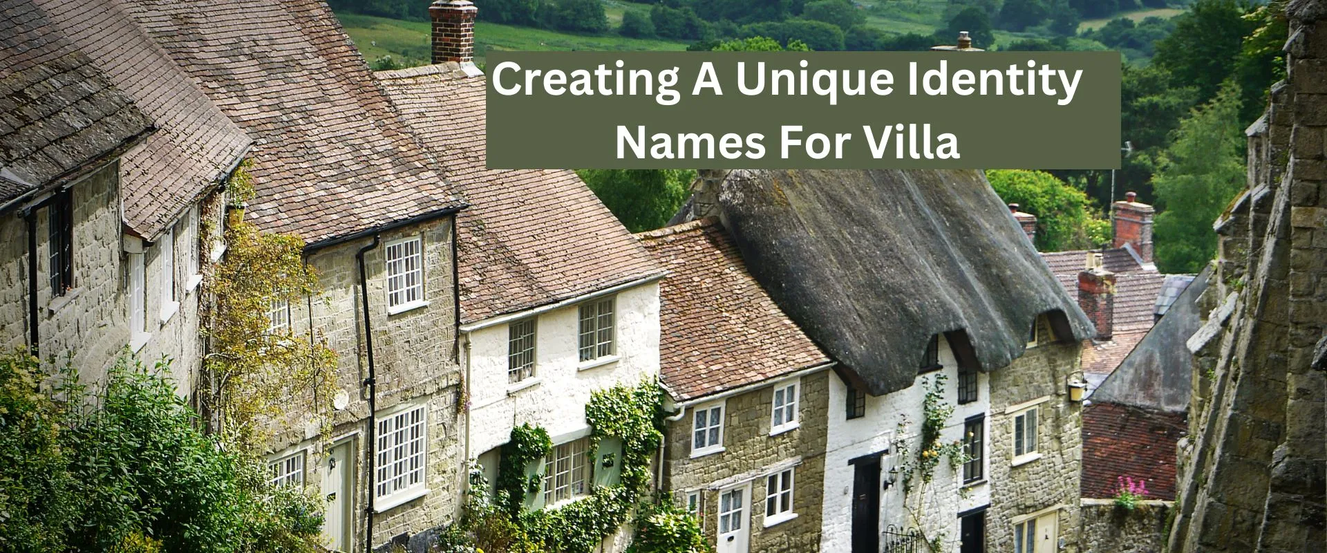 Villa Names In English