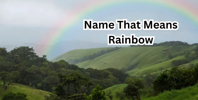 Embracing Colors: A Spectrum Of Name That Means Rainbow Ideas