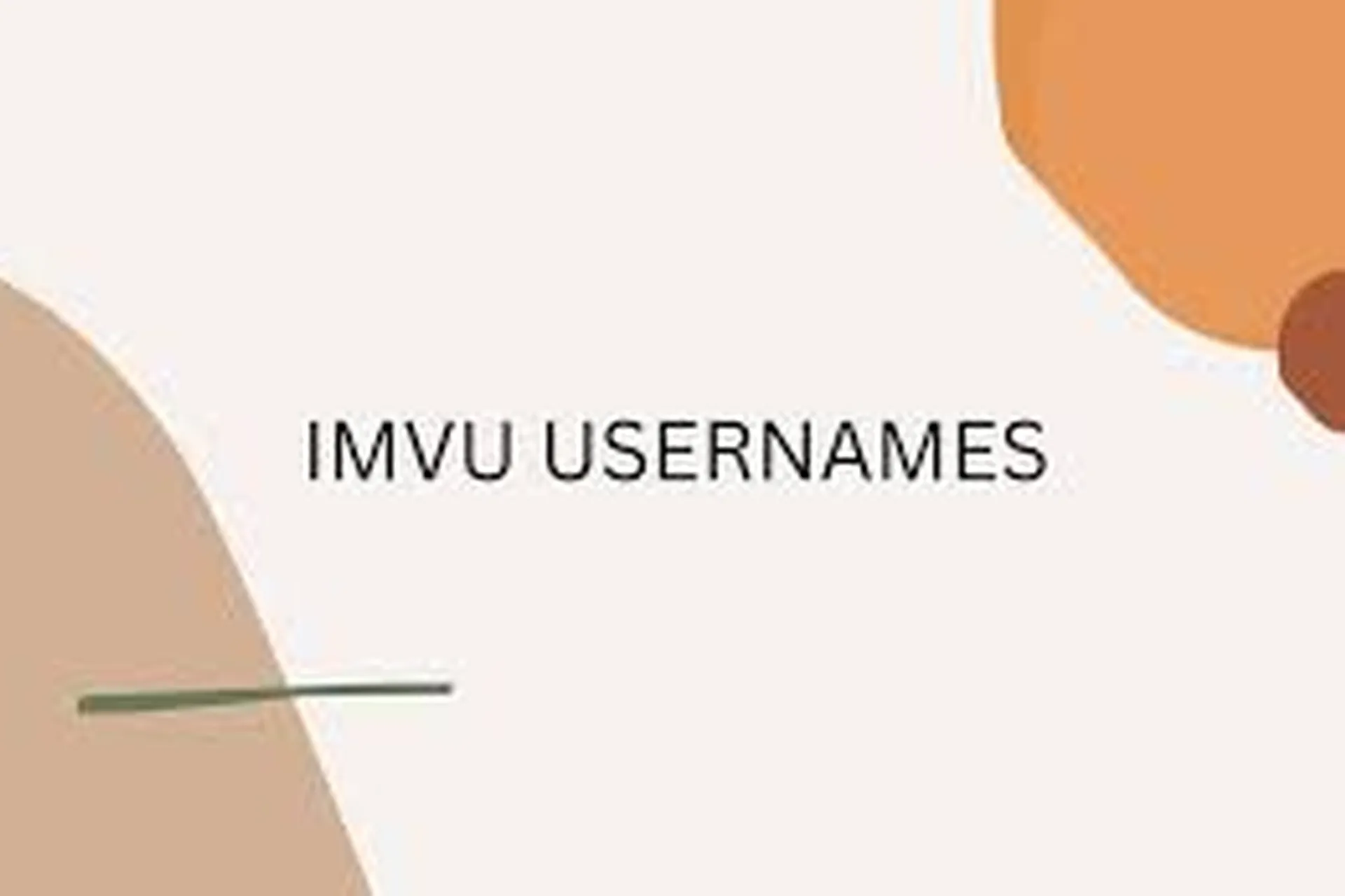 Top Creative IMVU name Ideas For A Unique Virtual Identity