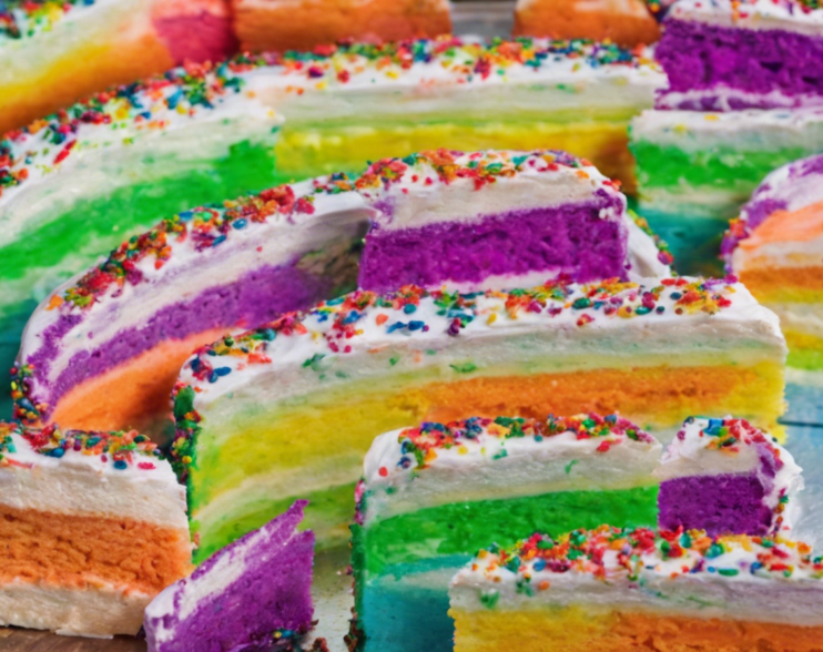 Introducing the Vibrant Rainbow Cake Strain: A Burst of Color and Flavor!